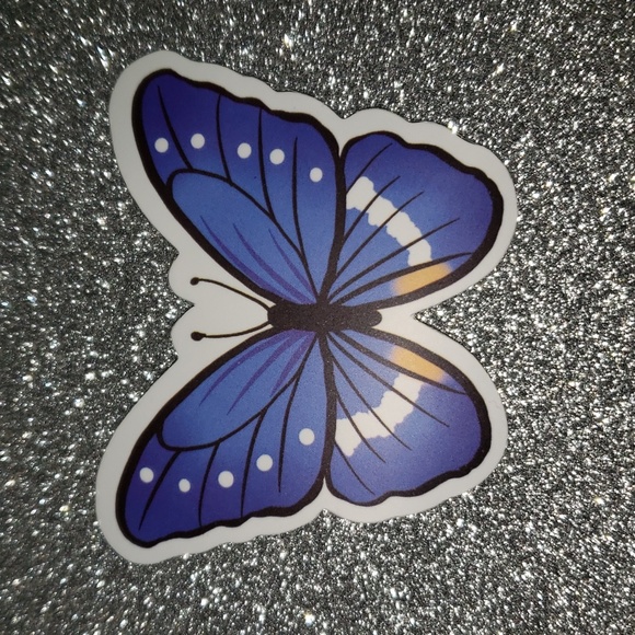NATURE WATERPOOF Sticker Butterfly - Picture 1 of 7